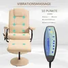 HOMCOM Massagesessel mit Hocker, Relaxsessel mit Produktbild-Vorschau 4