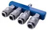 Scheppach Distributeur d'air comprimé 4 voies Raccord Voir les images du produit 2
