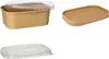 25 Verpackungsbecher, Pappe rechteckig 1000 ml 7,5 cm x Produktbild-Vorschau 3