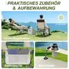Skladacie kempingové kreslo CEEDIR s opierkou na nohy a Náhľad obrázku produktu 6