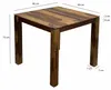 FineBuy Esstisch Massivholz Sheesham 80x80 cm Dunkelbraun Produktbild-Vorschau 3