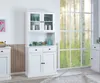Inter Link Buffet WESTERLAND 55.1 Weiß Massivholz Produktbild-Vorschau 6