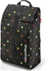 A black polka dot shopping trolley bag. Podgląd zdjęcia produktu