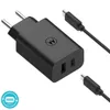 Motorola TurboPower Charger Duo 50W USB-A a USB-C čierna Náhľad obrázku produktu 19