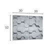 Glasschutzplatte für den Herd 2x30x52 Muster Produktbild-Vorschau 2