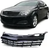 Sport Grill Kühlergrill ohne Emblem Schwarz für Opel Astra Produktbild-Vorschau 1