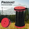Tragbarer Klapphocker, Tragbarer Klappstuhl, Einziehbarer Produktbild-Vorschau 2