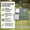 Mucola Freigehege faltbar Freilaufgehege Hasen Käfig Produktbild-Vorschau 2