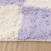 Volero - Retro Teppich - Gambit Lila Weiß - 160x230 cm - Produktbild-Vorschau 4