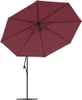 vidaXL Slunečník s hliníkovou tyčí 350 cm Bordeaux red Náhled obrázku produktu 4