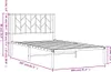 VidaXL 374432, Czarny, 105 cm, 2,07 m, 90 cm, 1000 x 2000 Podgląd zdjęcia produktu 8