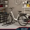WELLGRO Fahrradständer Boden erweiterbar – Universal Produktbild-Vorschau 2