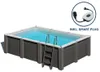 GRE Rechteckiger Composite-Pool KPCOR46T – 455 x 315 x 126 Produktbild-Vorschau 1