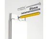 Kartenschiene Card Rail weiß 114 cm inkl. Magnete Produktbild-Vorschau 4