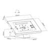 Advertising tablet wall mount Maclean MC-475W Náhled obrázku produktu 7