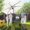 Faziango Sonnenschirm Ø270cm, Gartenschirm, knickbar, Produktbild-Vorschau 7
