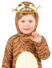 Süsser Tiger Kinderkostüm Raubkatze orange-schwarz-weiss - Produktbild-Vorschau 5