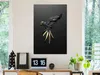 Italienischer Leinwand Leinwandbild - Black Parrot (1 Part) Produktbild-Vorschau 2