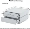 Couchtisch Sofatisch, 360° Drehbare Ober-Tischplatte, 2 Produktbild-Vorschau 7