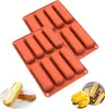 2 Stück Silikon-Gebäckform, Finanzform, Eclair-Form, Produktbild-Vorschau 1