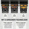 GOURMETmaxx Heißluftfritteuse 3fach Kammer 3x Multi Triple Produktbild-Vorschau 7