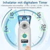 Nigecue Inhalationsgerät Tragbar Vernebler Set Leises Produktbild-Vorschau 2