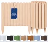 Woodygift Beeteinfassung Holz Rollzaun Gartenzaun Produktbild-Vorschau 1