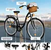 Milord Komfort Fahrrad Mit Weidenkorb Damenfahrrad, 28 Produktbild-Vorschau 2