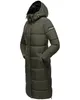 Marikoo Damen Winterjacke Parka Stepp Mantel Kunstfell Produktbild-Vorschau 3