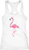 Damen Tank-Top Flamingo Racerback Trägertop Neverless® weiß Produktbild-Vorschau 1