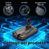 Extralink Batteria di ricambio per Dyson V10 25,2 V 3000 Anteprima dell’immagine prodotto 6