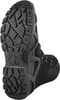The underside of a black hiking boot is shown against a white background. Produktbild-Vorschau