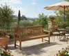 Lesli Living Landhausbank Cardiff 180 cm Teak C-Grade Produktbild-Vorschau 3