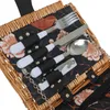 CampFeuer Picknickkorb 2 Personen mit Geschirr-Set und Produktbild-Vorschau 6