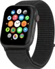 Nylon bracelet pour Apple Watch Series 6 avec 44mm en noir Voir les images du produit 1