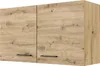 A kitchen cabinet with two doors and handles. Produktbild-Vorschau