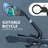 Zrkadlo na bicykel s antireflexným sklom, nastaviteľný uhol Náhľad obrázku produktu 3