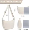 Damen Nylon Crossbody Schultertasche Verstellbarer Gurt Produktbild-Vorschau 4