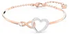 SWAROVSKI Damen Armreif mit Unendlichkeitszeichen und Herz, Produktbild-Vorschau 2