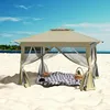 Kiosque de jardin XMTECH, kiosque pop-up 3 x 3 m avec toit Voir les images du produit 12