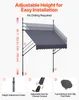 Tenda da sole a morsetto SucceBuy da 150 cm, tenda da sole Anteprima dell’immagine prodotto 7