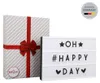 Lightbox LED boîte tableau lumineuse avec lettres Voir les images du produit 1