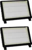 2x Trade-Shop HEPA-Filter kompatibel mit Philips HR8573AC Produktbild-Vorschau 1