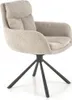 Esszimmerstuhl K495, 2er Set, Beige, gepolstert, 60 cm Produktbild-Vorschau 2