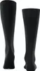 Two black knee-high socks are shown from the back, standing upright against a white background. Produktbild-Vorschau