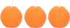 Something Different - Bougie, Forme Orange Pack de 3 SD6827 Voir les images du produit 1