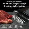 Fleischzartmacher 48 Klingen Edelstahl – Steaker abnehmbar Produktbild-Vorschau 3