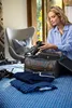 Pip Studio Tovy Weekend Bag Large Jabali Farbe Blue Produktbild-Vorschau 4