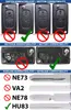 Repair Reparatur Satz Autoschlüssel Funk Fernbedienung Produktbild-Vorschau 2