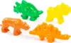 Zestaw foremek do piasku tygrys, mamut, 2 dinozaury, Podgląd zdjęcia produktu 1